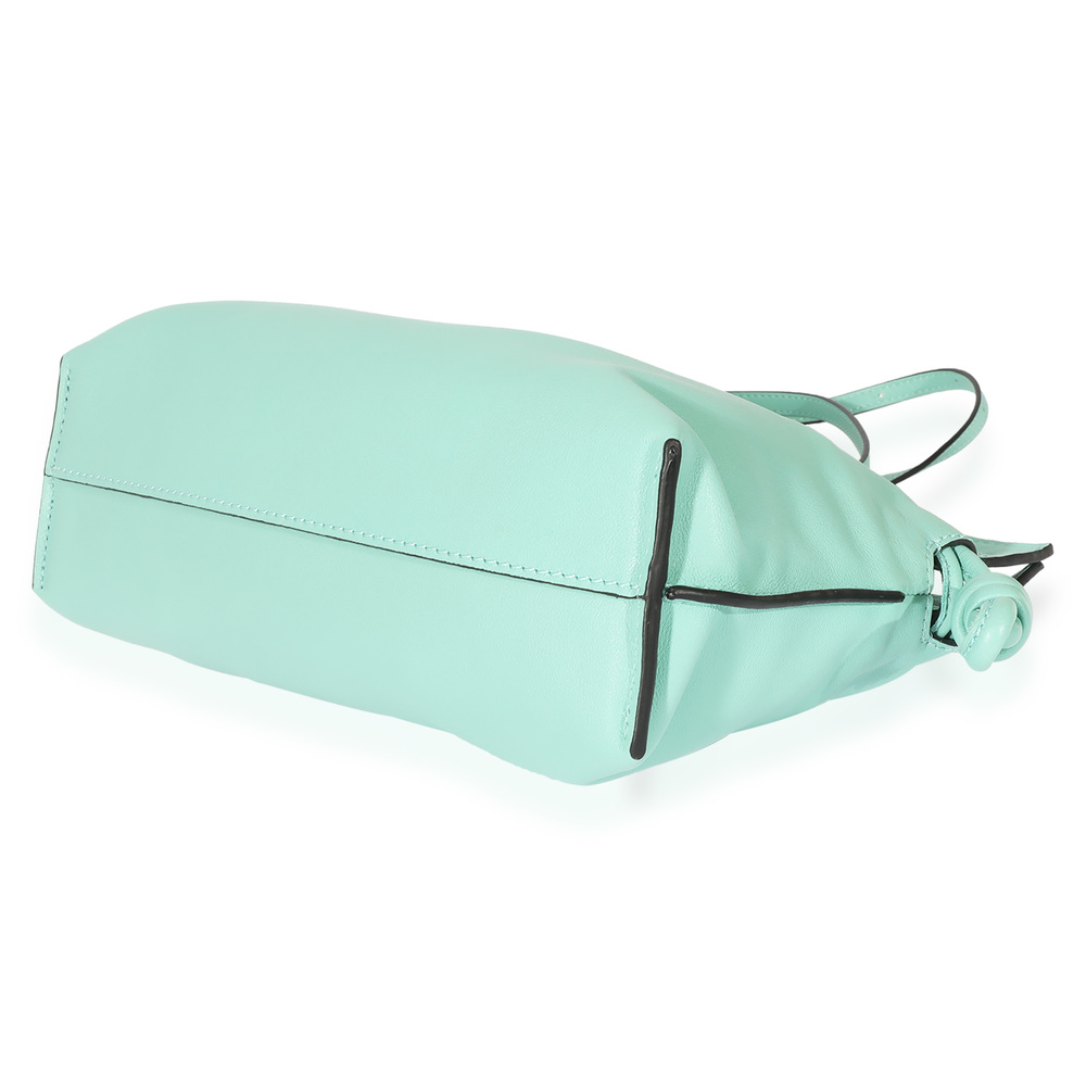 Loewe Blue Leather Flamenco Mini Clutch - Picture 6 of 7